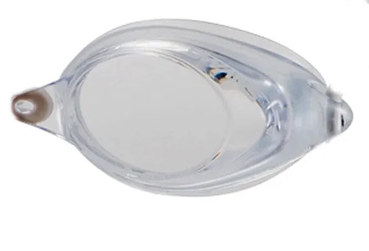 Swans SRX prescription goggles with clear lenses for strength vision correction, designed for optimal fit and comfort.