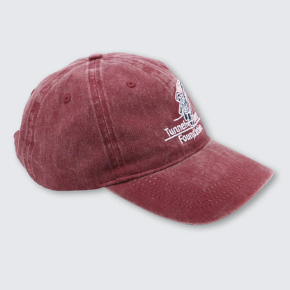 T2T Twill Hat – Pigment Dyed (Red)