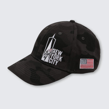 T2T Twill Hat – Tower (Black Camo)