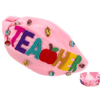 Teacher Seed Bead Headbands