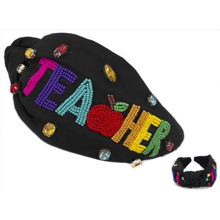 Teacher Seed Bead Headbands