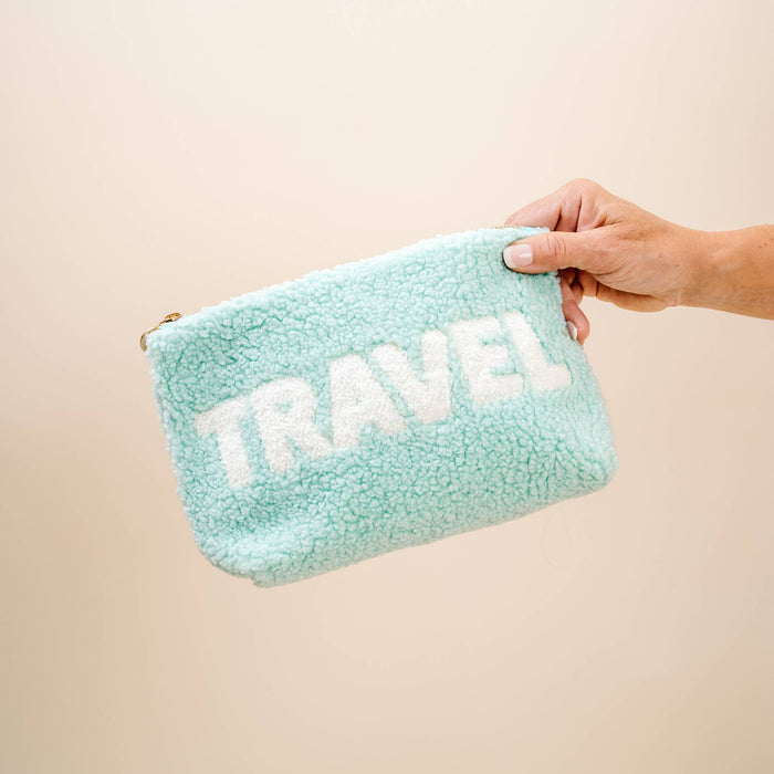 Teddy Pouch - Aqua Travel