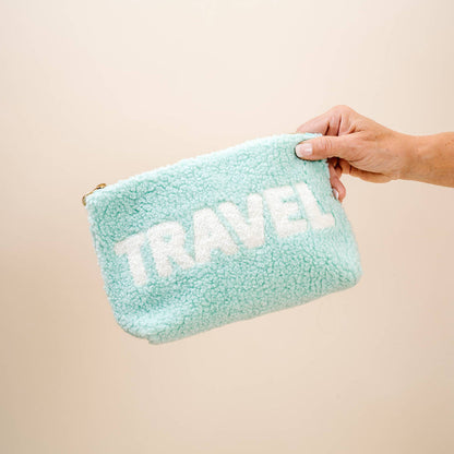 Teddy Pouch - Aqua Travel