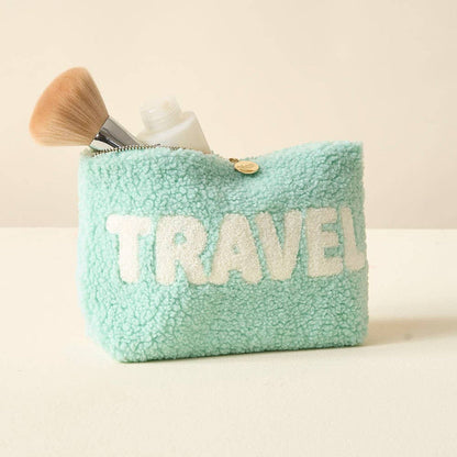 Teddy Pouch - Aqua Travel