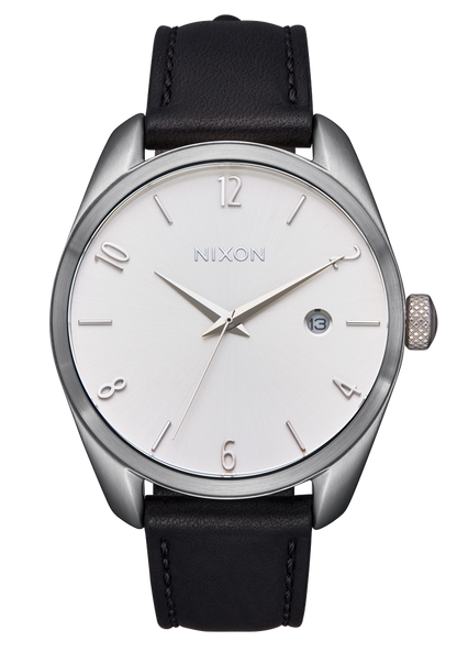 Thalia Leather - Silver / Black