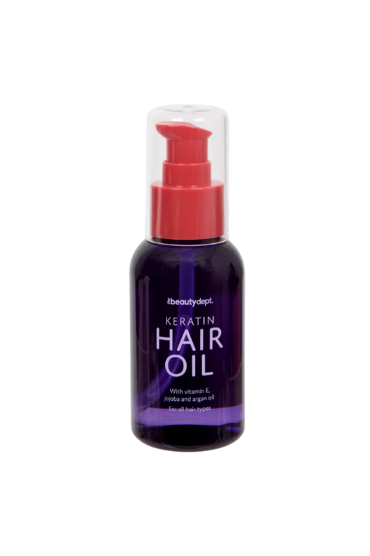 The BeautyDept. Keratin Hair Oil with Vitamin E Jojoba and Argan Oil 100 ml