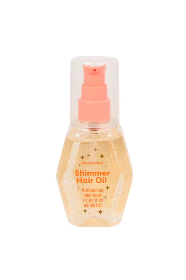 The BeautyDept. Shimmer Hair Oil Shine Serum for dry frizzy and dull hair 100 ml