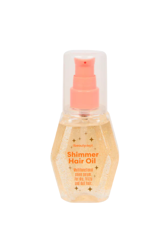 The BeautyDept. Shimmer Hair Oil Shine Serum for dry frizzy and dull hair 100 ml