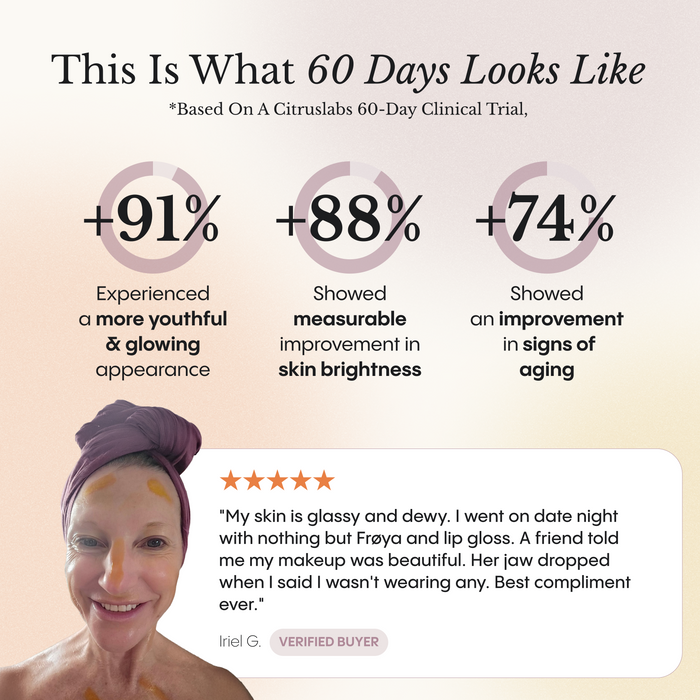 Frøya Organics Complete Mature Skin System — 60-day clinical trial results and buyer review