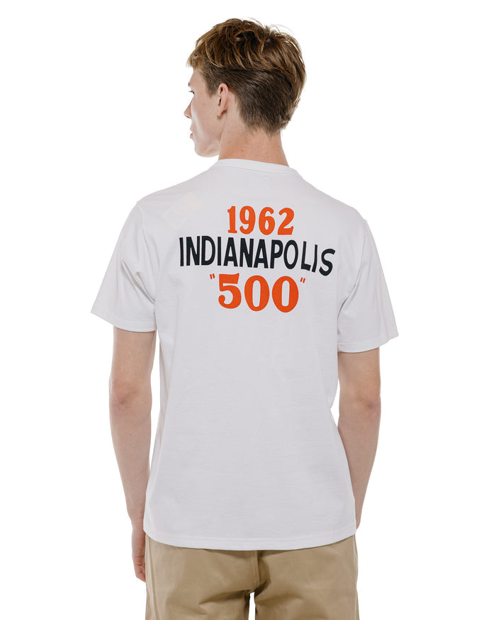 lost & found The Real McCoy's The Real McCoy's BC26004 Buco Tee / Welcome Racing Fans! White