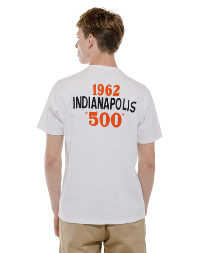 lost & found The Real McCoy's The Real McCoy's BC26004 Buco Tee / Welcome Racing Fans! White