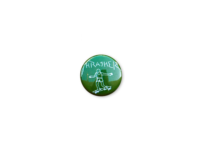Thrasher - Gonz Logo Button