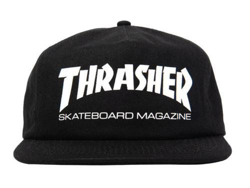 Thrasher - Skate Mag Snapback - Black / White