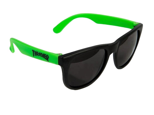 Thrasher Logo Sunglasses - Green