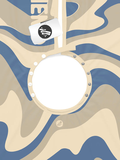 Tidal Blue Wavy PRO Cape
