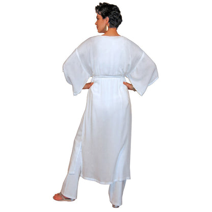 Tie Front Kimono Duster