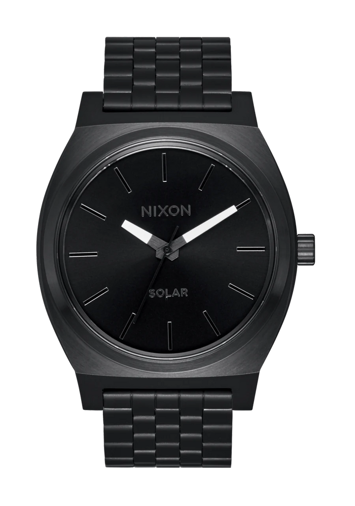 Time Teller Solar - All Black / White