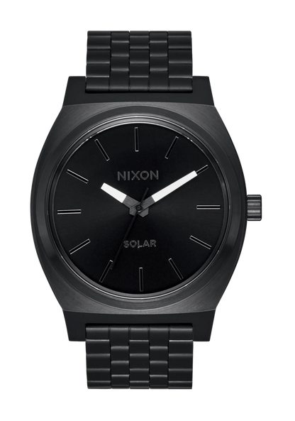 Time Teller Solar - All Black / White