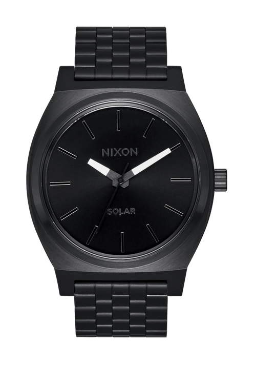 Time Teller Solar - All Black / White