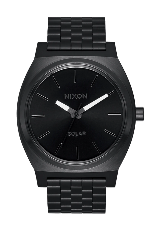 Time Teller Solar - All Black / White