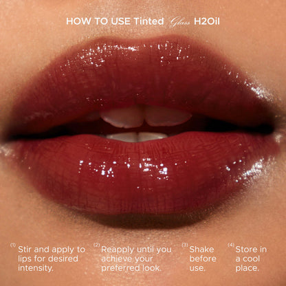 Tinted Glass H2Oil - 1st Lip Oil Glossy Cover Dark & Chapped Lips