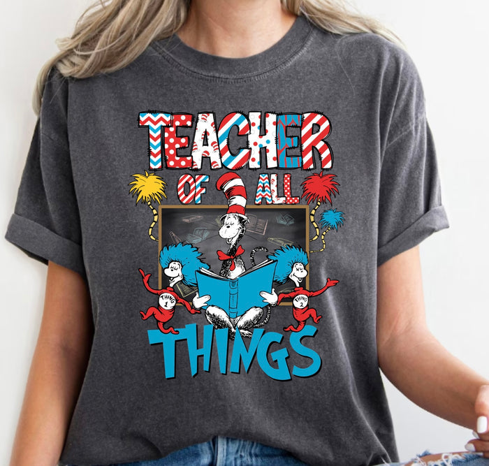 Tiny Things Read Across America Week T-shirt Collection