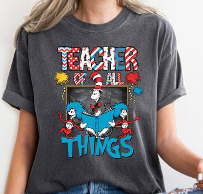 Tiny Things Read Across America Week T-shirt Collection