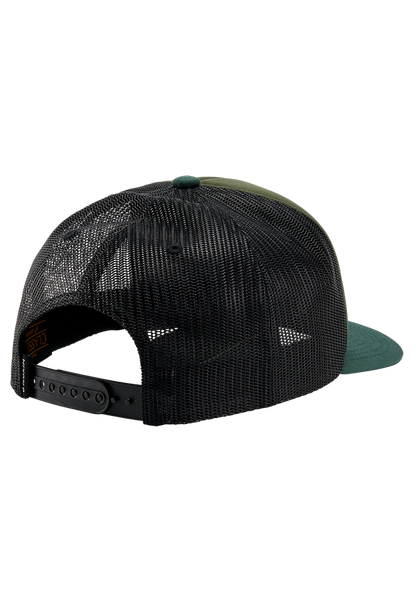 Tioga Trucker - Dark Olive / Black