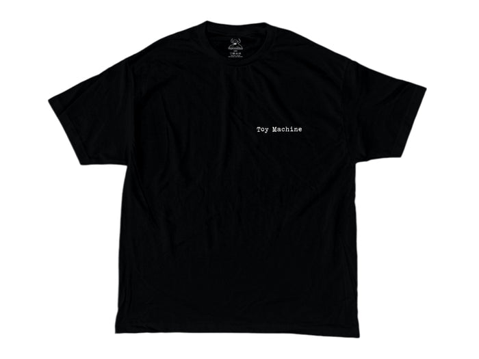 Toy Machine Charred Cross T-Shirt - Black