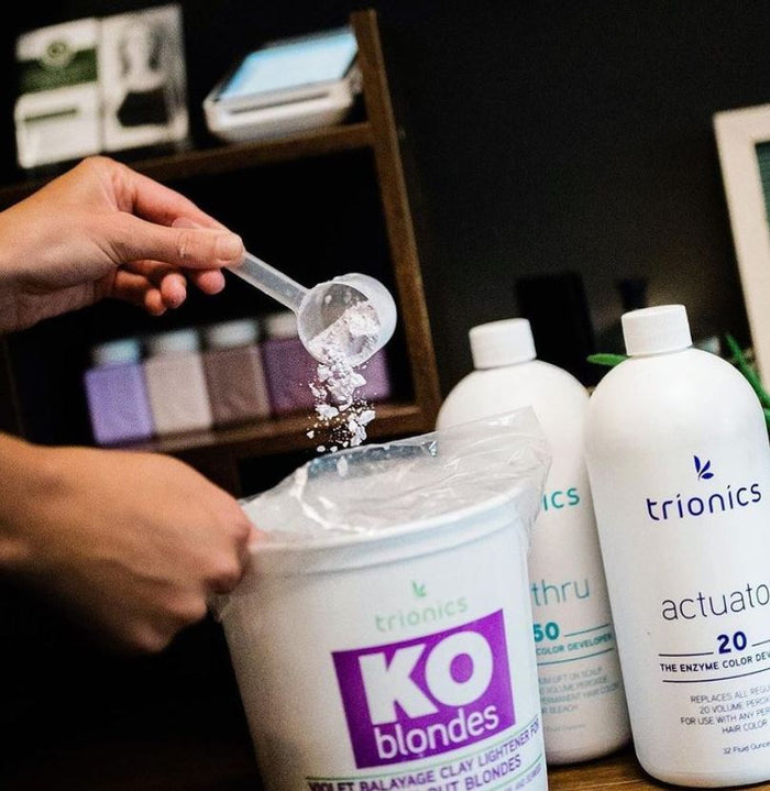Trionics Actuator Enzyme Developer Professional Salon Products