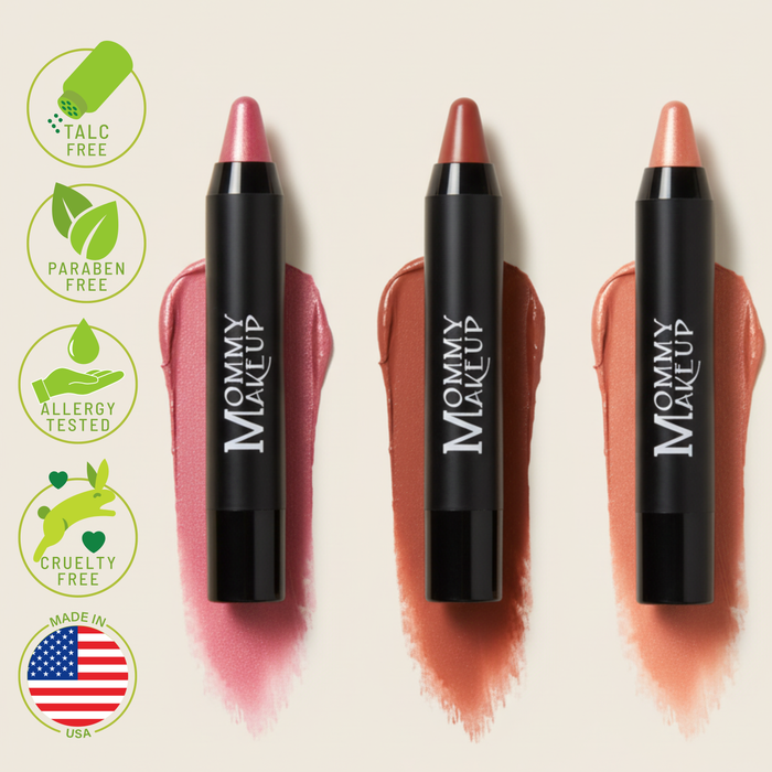 Triple Sticks Lipstick, Cream Blush, and Treatment in Pink Daisy