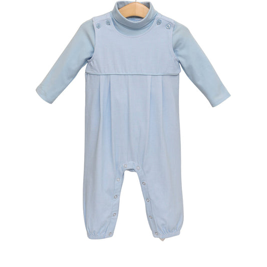 Trotter Street Archie Jon Jon Set-Lt. Blue Micro
