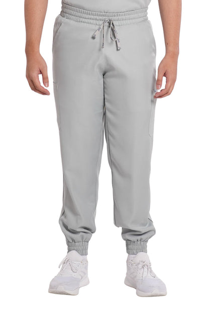 Twill Garterized Jogger Men Scrub Pants