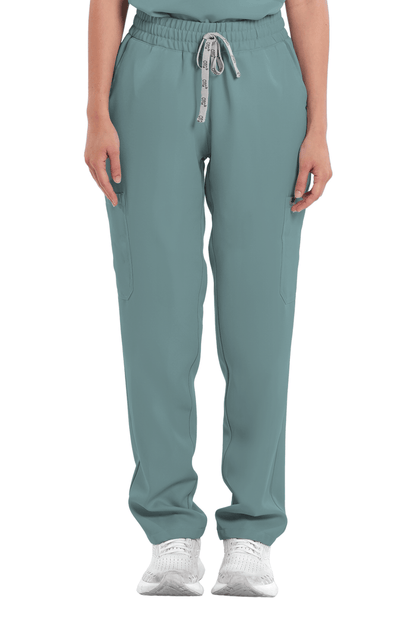 Twill Straight Cut Women Scrub Pants