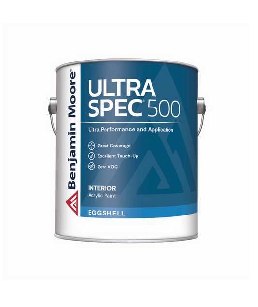 Benjamin Moore Ultra Spec 500 Eggshell available at Clement's Paint.