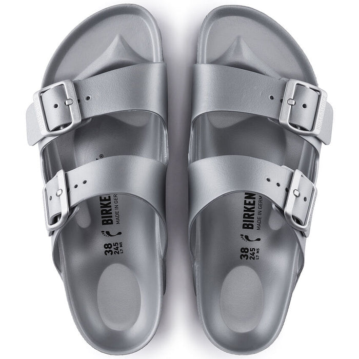 Unisex Arizona Essentials EVA Metallic Silver Medium/Narrow