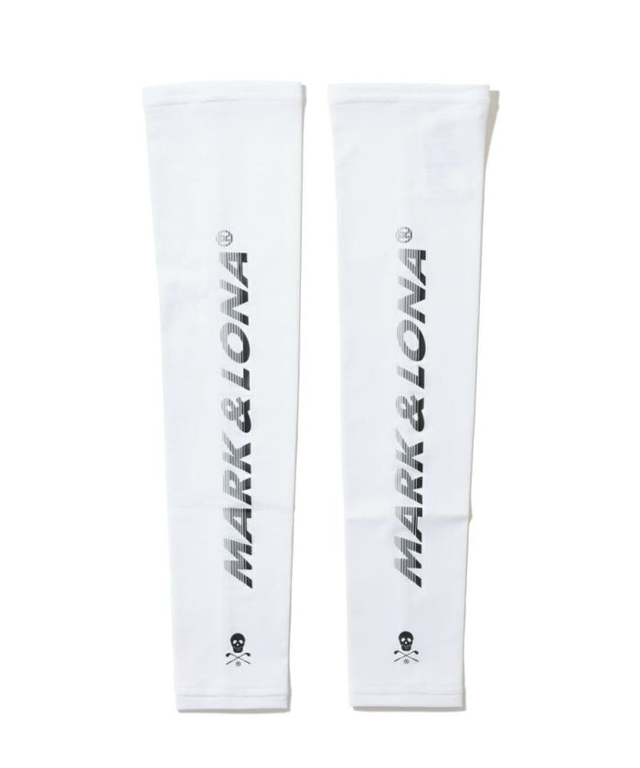 Unisex Dialogue Arm Cover White