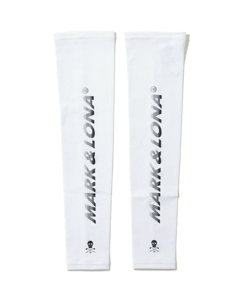 Unisex Dialogue Arm Cover White
