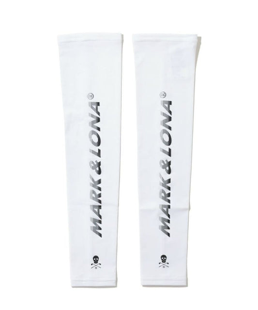 Unisex Dialogue Arm Cover White