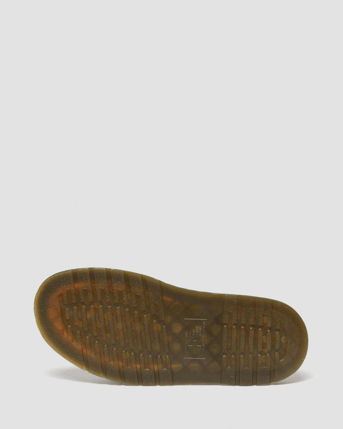 Unisex Josef Nubuck Leather Buckle Slide Sandals Savannah Tan Tumbled Nubuck
