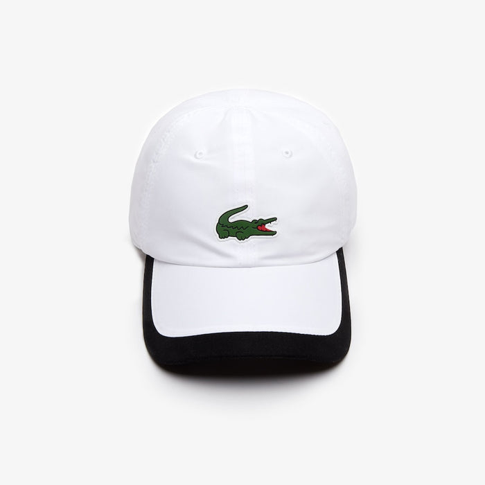 Unisex Sport Contrast Border Lightweight Cap White/black