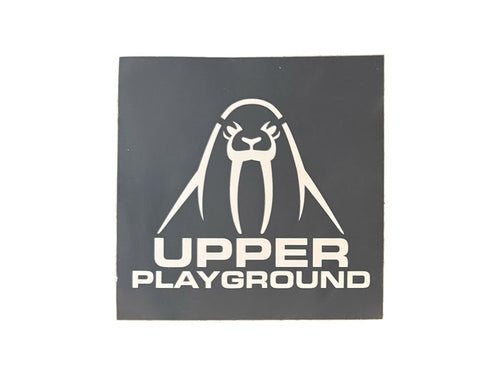 Upper Playground - Walrus Vintage Sticker - Grey