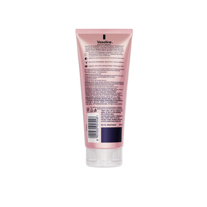 Vaseline Gluta-Hya Dewy Radiance Serum in Lotion 200ml