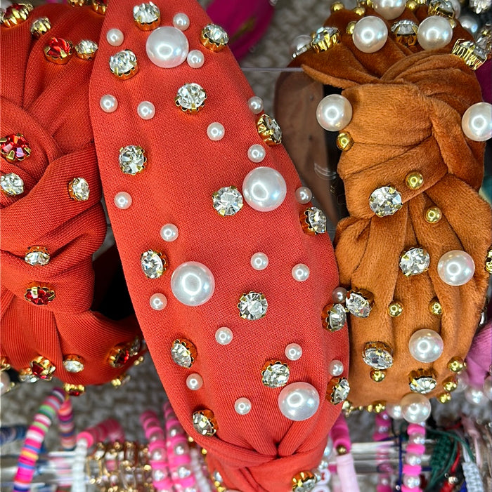 Orange with pearls