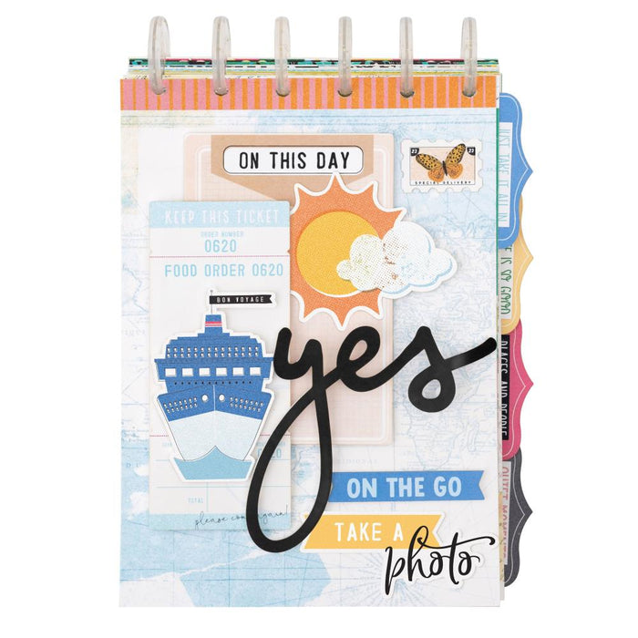 American Crafts - Vicki Boutin - Double-Sided Paper Pad 6"X8" - 36/Pkg - Where To Next. Available at Embellish Away located in Bowmanville Ontario Canada.