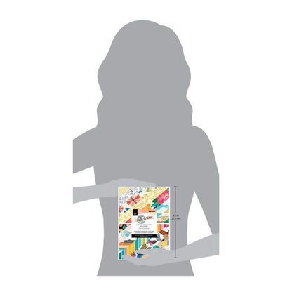 American Crafts - Vicki Boutin - Double-Sided Paper Pad 6"X8" - 36/Pkg - Where To Next. Available at Embellish Away located in Bowmanville Ontario Canada.