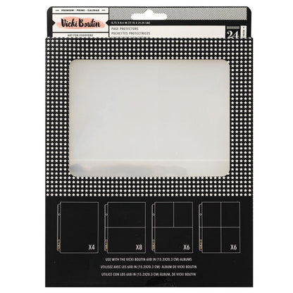 Vicki Boutin - Page Protectors 6"X8" - 24/Pkg - Where To Next - Assorted. Available at Embellish Away located in Bowmanville Ontario Canada.