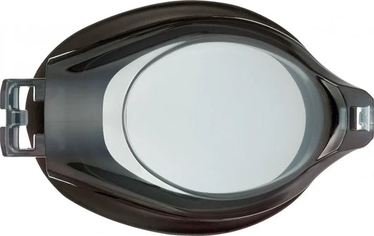 View V580AS Swipe Lens black goggles with clear lenses and adjustable strap for comfortable outdoor protection.