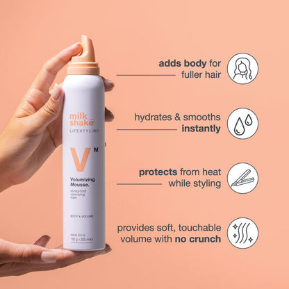 milk-shake-lifestyling-volumizing-mousse-features