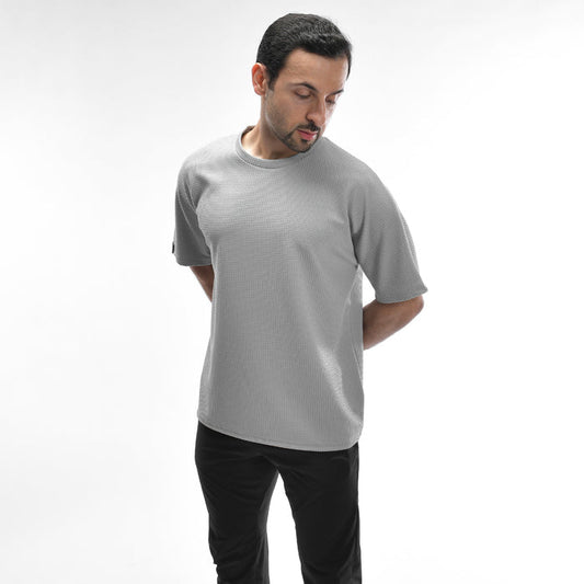 Waffle Oversized Tee - IRONGEAR Fitness